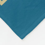 Blacked Out 2017 Total Solar Illustration Fleecedecke (Ecke)