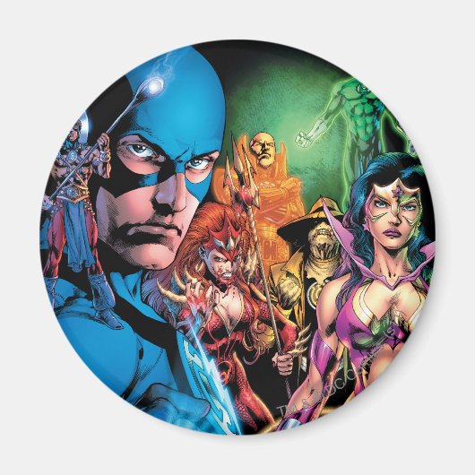 Blackest Night Comic Panel 2 - Farbe Magnet (Vorne)