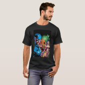 Blackest Night Comic Panel 2 - Farbe T-Shirt (Vorne ganz)