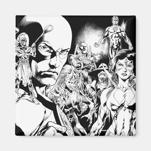 Blackest Night Comic Panel 2 Magnet (Vorne)