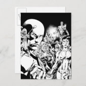 Blackest Night Comic Panel 2 Postkarte (Vorne/Hinten)