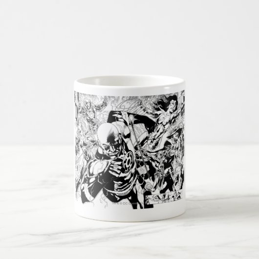 Blackest Night Comic Panel Kaffeetasse (Mittel)
