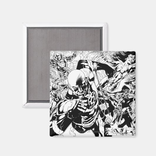 Blackest Night Comic Panel Magnet (Vorderseite/Rückseite)