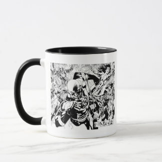 Blackest Night Comic Panel Tasse