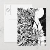 Blackest Night Group und Mond 2 Postkarte (Vorne/Hinten)