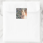 Blackest Night Group und Mond Quadratischer Aufkleber (Tasche)