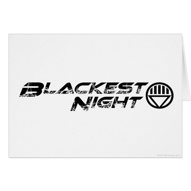 Blackest Night Logo (Vorderseite (Horizontal))