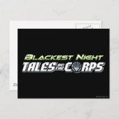 Blackest Night Tales of the Corps Postkarte (Vorne/Hinten)
