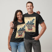 Blackface der Mops Pirate T - Shirt (Unisex)