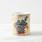 Blackface der Mops Pirate Tasse (Mittel)