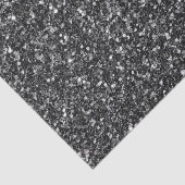 BlackFaux Glitzer & White Glitzern Seidenpapier (Ausschnitt)