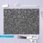 BlackFaux Glitzer & White Glitzern Seidenpapier (Handwerk)