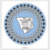 Blackfeet Nation Aufkleber (Blatt)
