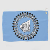 Blackfeet Nation Golfhandtuch (Horizontal)