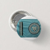 Blackfeet-Nations-Flagge Button (Vorne & Hinten)