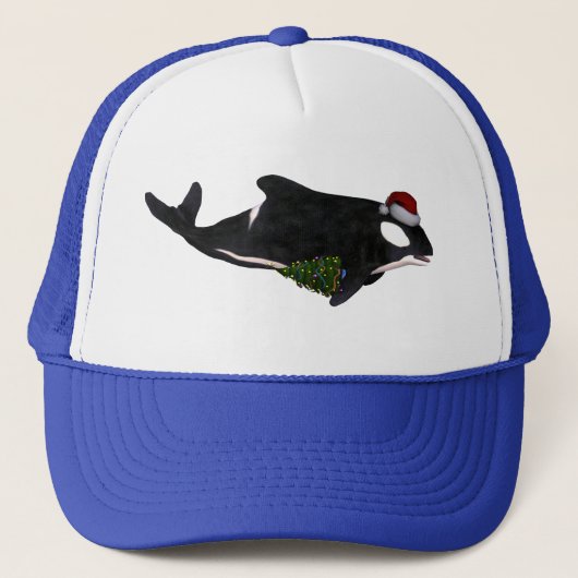Blackfish Santa Truckerkappe (Vorderseite)