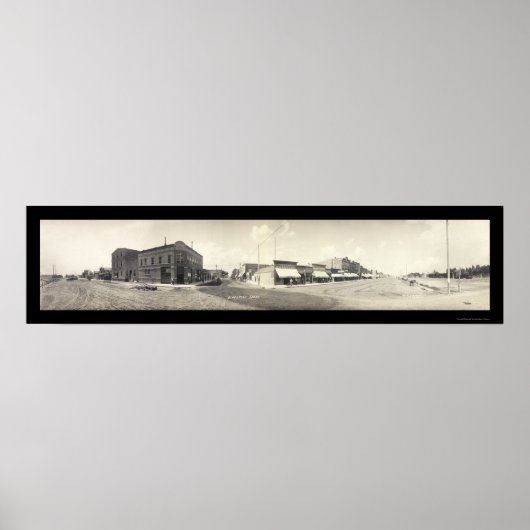 Blackfoot, ID-Foto 1909 Poster (Vorne)