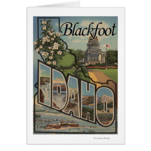 Blackfoot, Idaho - große Buchstabe-Szenen