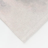 Blackfoot Inder auf dem arabischen Pferd, das Fleecedecke (Ecke)