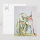 Blackfoot Medicine Man Postkarte (Vorne/Hinten)