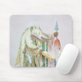 Blackfoot Medizin-Mann Mousepad (Mit Mouse)