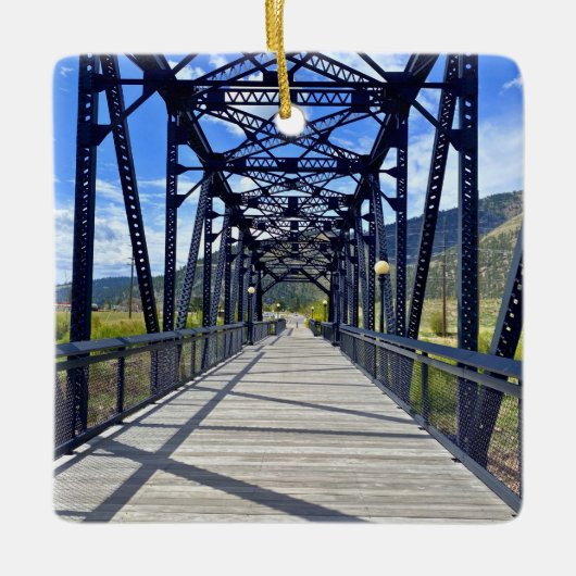 Blackfoot River Crossing Keramikornament (Vorderseite)