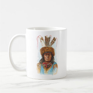 Blackfoot-Sioux-Leiter: Großes Rasiermesser Kaffeetasse