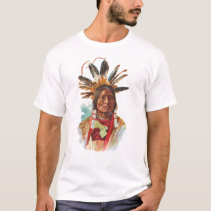 Blackfoot-Sioux-Leiter: Viele Hörner T-Shirt