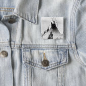 Blackfoot tapferes, nahe Calgary, Alberta, 1889 Button (Beispiel)