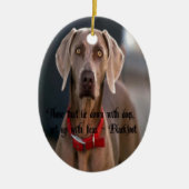 Blackfoot Zitat-Ureinwohnersprichwort Keramikornament (Vorne)