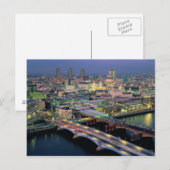 Blackfriar-Brücke Postkarte (Vorne/Hinten)