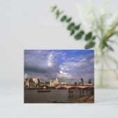 Blackfriars Bridge und St. Paul's Cathedral Postkarte (Stehend Vorderseite)