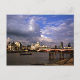 Blackfriars Bridge und St. Paul's Cathedral Postkarte