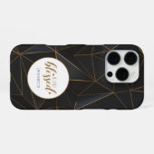 BlackGold so sehr gesegnet Personalisiert iPhone Hülle (Rückseite (Horizontal))