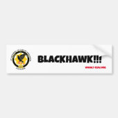 Blackhawk-Autoaufkleber Autoaufkleber (Vorne)