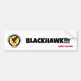 Blackhawk-Autoaufkleber Autoaufkleber