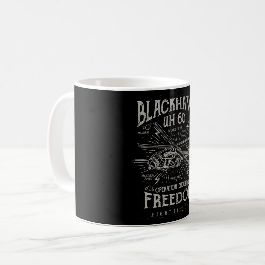 Blackhawk Kaffeetasse (Vorderseite Links)