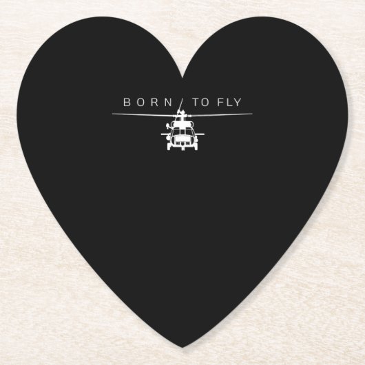 Blackhawk Military Aviation Helicopter Pilot Gift Untersetzer (Vorderseite)