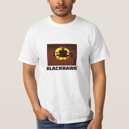 BLACKHAWK SONNENUNTERGANG T-Shirt (Vorderseite)