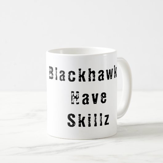 Blackhawk-Tasse Kaffeetasse (VorderseiteRechts)