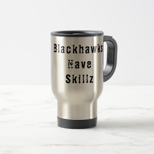Blackhawk Travel Mug Reisebecher (VorderseiteRechts)