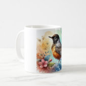 Blackheaded Nightingale Thrush 170724AREF128 - Wat Kaffeetasse (Vorderseite Links)