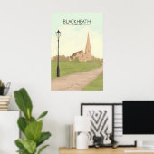 Blackheath London Reiseposter Poster (Heimbüro)
