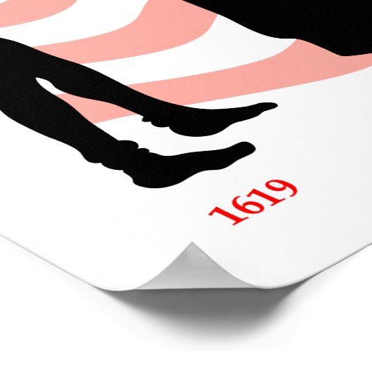 BlackHistoryTimelineFlag Poster (Ecke)