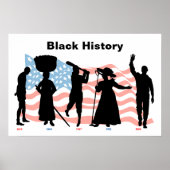 BlackHistoryTimelineFlag Poster (Vorne)
