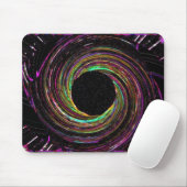 Blackhole abstrakt mousepad (Mit Mouse)