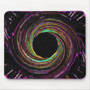 Blackhole abstrakt mousepad