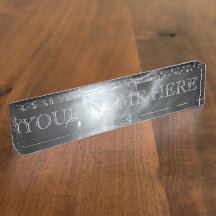 Blackhole Sun Fraktal-Namensschild