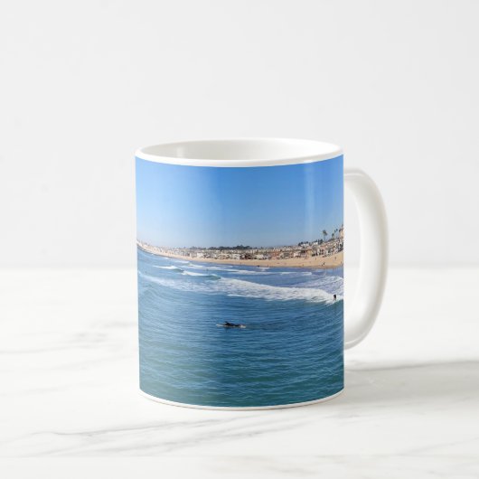 Blackies, Newport Beach, Kalifornien Kaffeetasse (VorderseiteRechts)