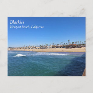 Blackies, Newport Beach, Kalifornien Postkarte